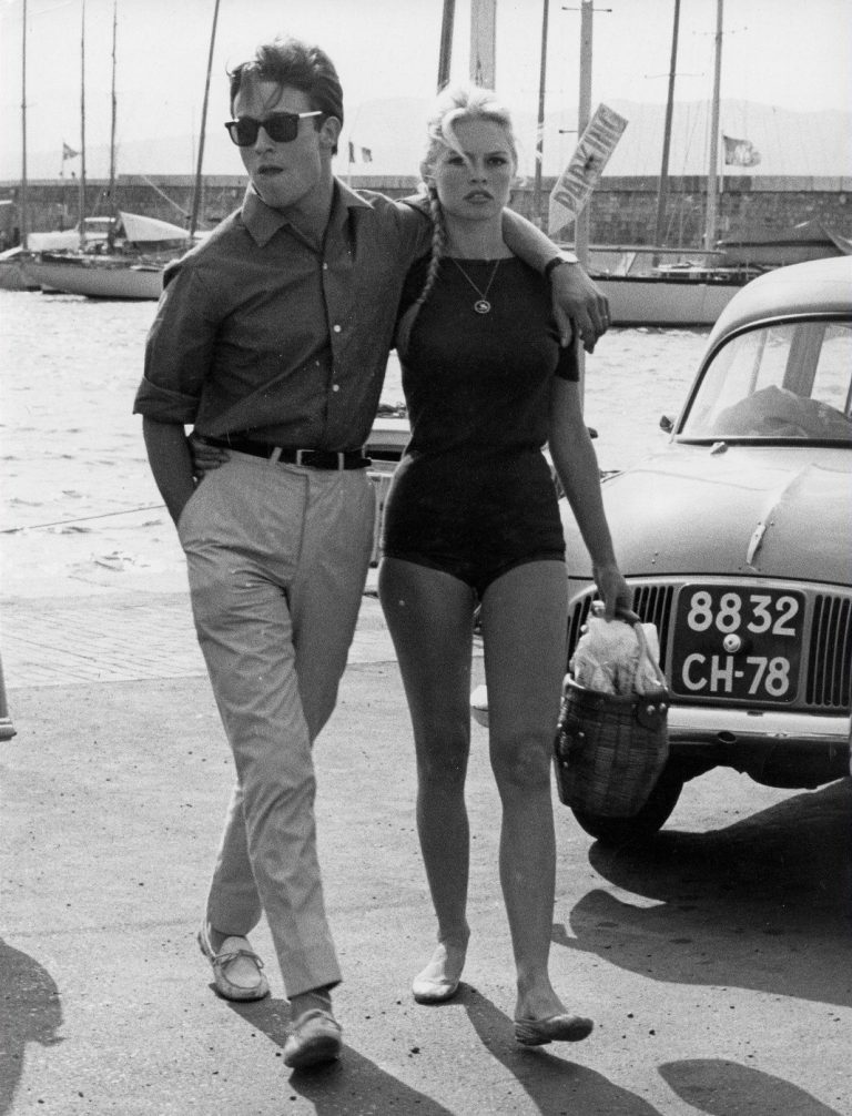 Alain Delon & Brigitte Bardot (1968)