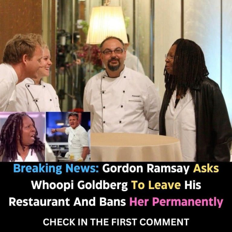 Just in: Gordon Ramsay Throws Whoopi Goldberg Out Of His Restaurant, Bans Her For Life 👇👇