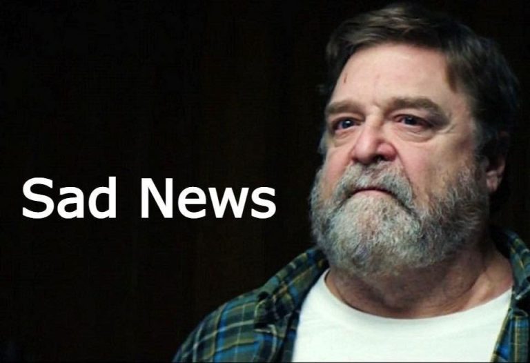 News of the beloved actor John Goodman are sad.