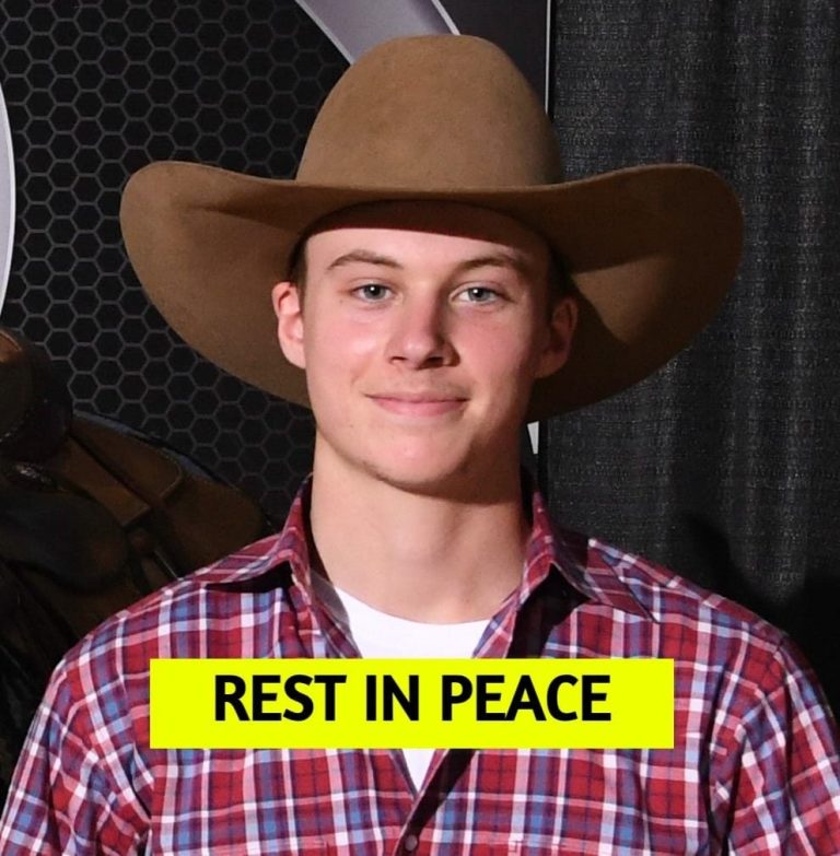 What a sorrowful moment! 18-year-old rodeo roper, tragically passed away.