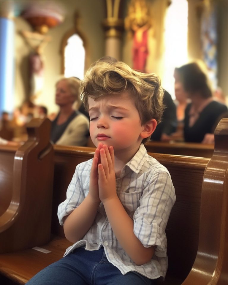 Little Orphan Prays in Church for Mom to Come for Him, Then He Hears a Voice Say, ‘I’ll Take You’