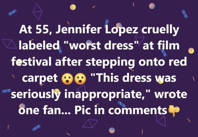 Jennifer Lopez Called ‘Worst Dressed,’ Rocking Disco Ball Outfit with Full Side Cutout at the 2024 TIFF