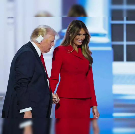 WATCH: Former First Lady Melania Trump Stuns, Turns Heads at Mar-a-Lago Event for PM Orban