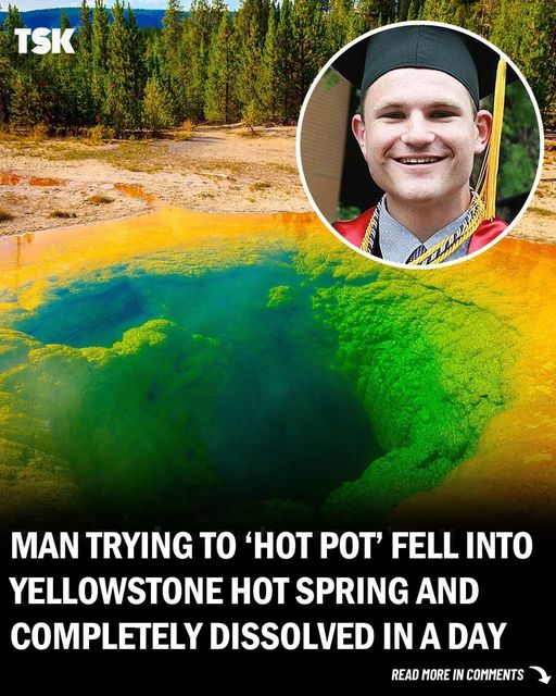 Man Accidentally Fell into Yellowstone Hot Spring and was Completely Dissolved Within a Day