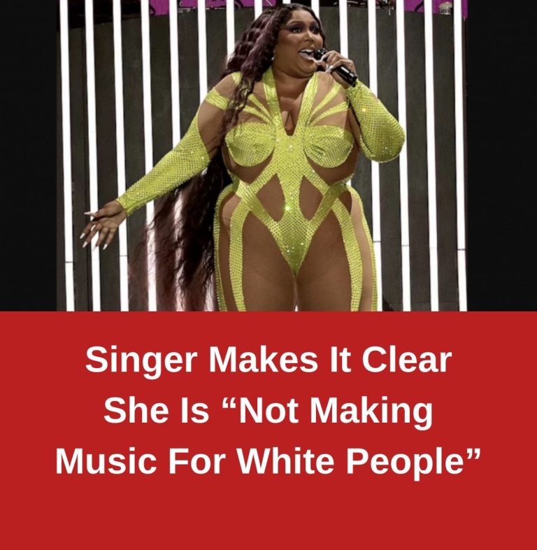 Singer makes it clear she is not making music for white people