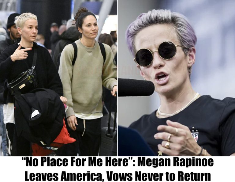 “No Place For Me Here”: Megan Rapinoe Leaves America, Vows Never to Return