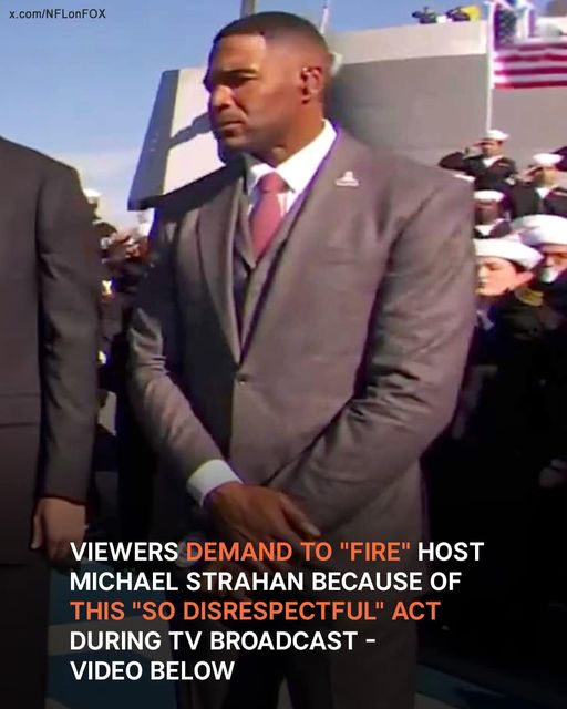 Fans Outraged Demand Michael Strahan To Be Fired