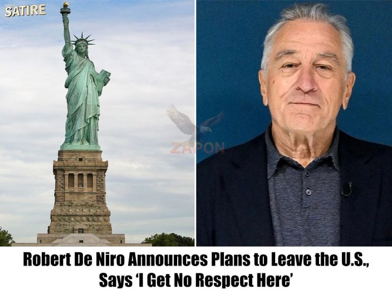 Robert De Niro to Leave the US, Says ‘I Get No Respect Here’