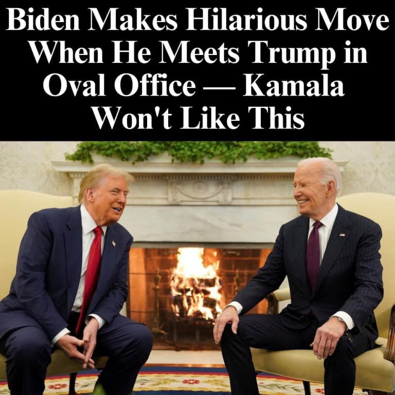 Biden Makes Hilarious Move When He Meets Trump at White House