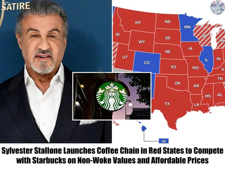 Sylvester Stallone Launches New Coffee Chain in Red States to Compete with Starbucks