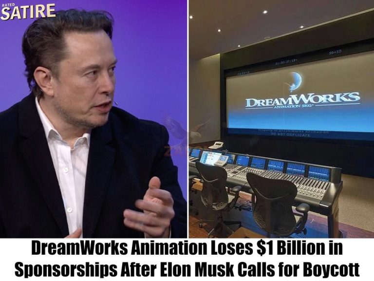 Elon Musk’s Boycott Push Causes DreamWorks to Lose $1 Billion in Sponsors