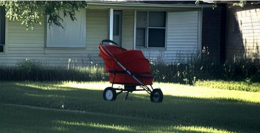 I Returned Home to Find a Stroller on My Lawn — Overcome with Emotion, I Phoned My Husband After Looking Inside