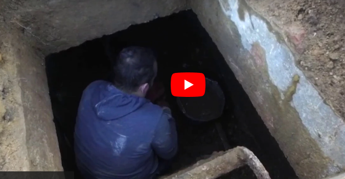 Man kept hearing strange noises under driveway, it led to an astounding discovery