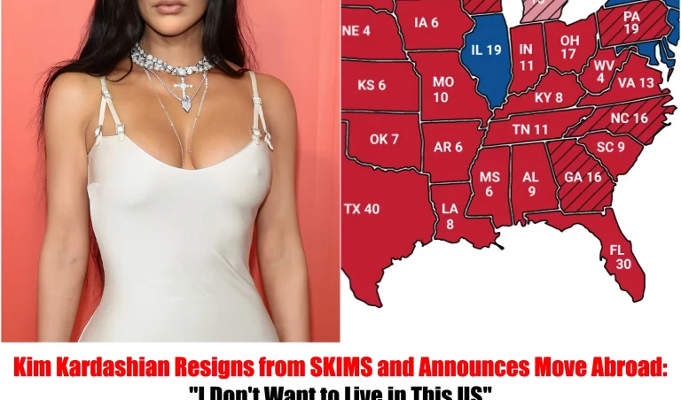 BREAKING NEWS: Kim Kardashian resigns from SKIMS and announces leaving the United States: “I don’t want to live in this US”-