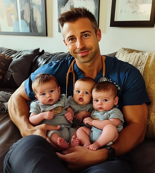 Doctor Raises Triplets after Mother Dies in Labor, in 5 Years Their Bio Dad Appears — Story of the Day