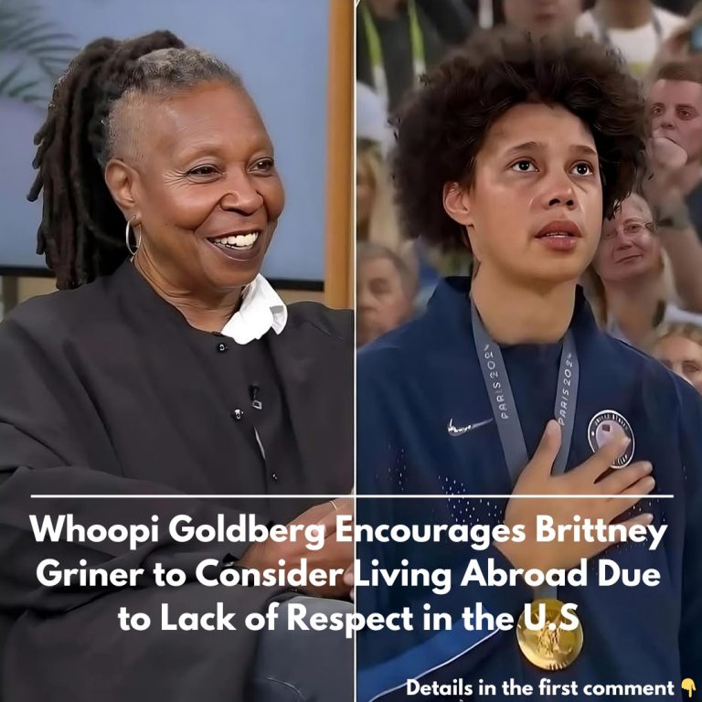 Whoopi Goldberg Pledges to Leave America with Brittney Griner: “Talent Gets No Respect Here”.