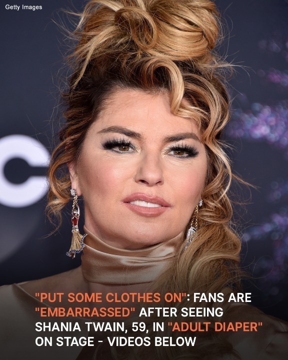 Fans React to Shania Twain, 59, Wearing a ‘Diaper’ During Her Recent Performance – Photos