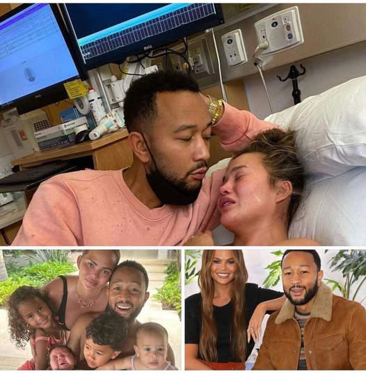 Sending Prayers To Chrissy Teigen And John Legend After Son’s Diagnosis