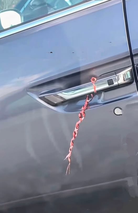 Seeing a Wire Tied Around a Car Door Handle: What It Could Mean