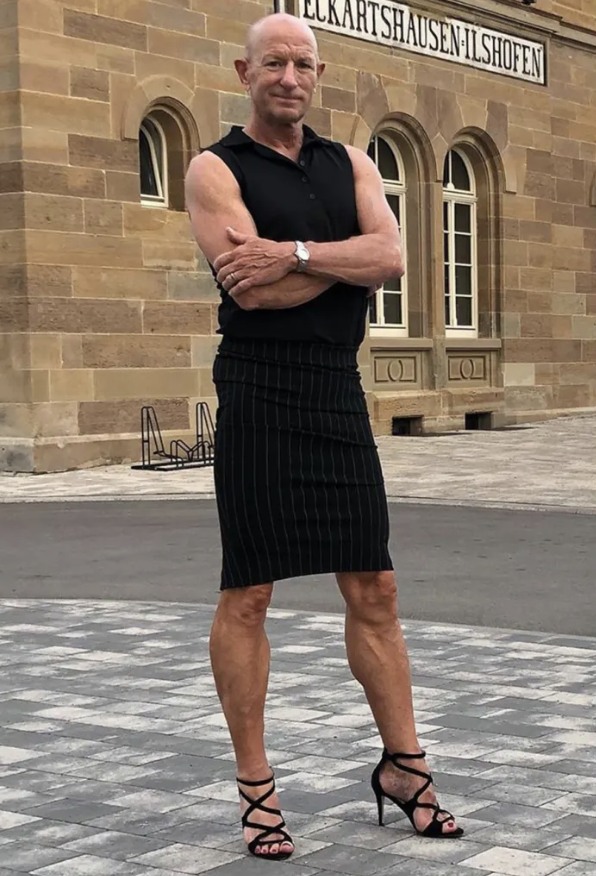 Straight, Married Father-Of-Three Says He’s Been Wearing Skirts And Heels To Work For Years
