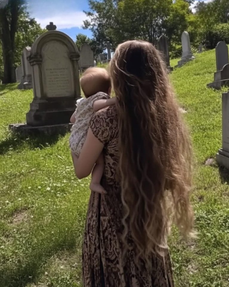I Gave Money to a Poor Woman with a Baby, The Next Morning, I Was Shocked to See She Was Doing Something at My Husbands Grave