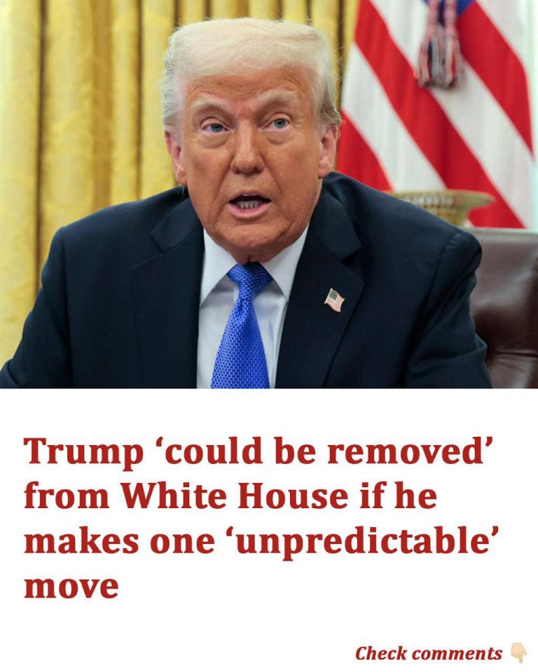 Trump could be removed from White House if he makes one unpredictable move