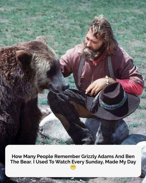 Playing the role of Grizzly Adams was Dan Haggerty.