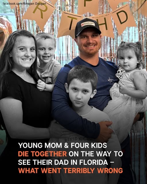 27-Year-Old Mother and Her Four Children Tragically Die While Traveling to Meet Her Husband, Details