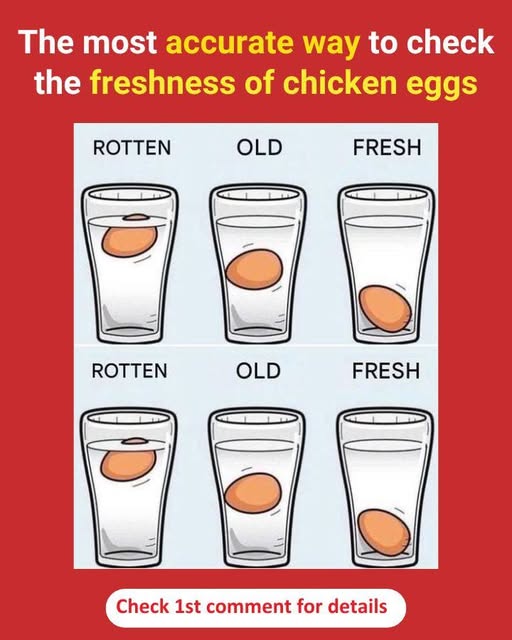 There is no more precise way: the most accurate way to check the freshness of chicken eggs