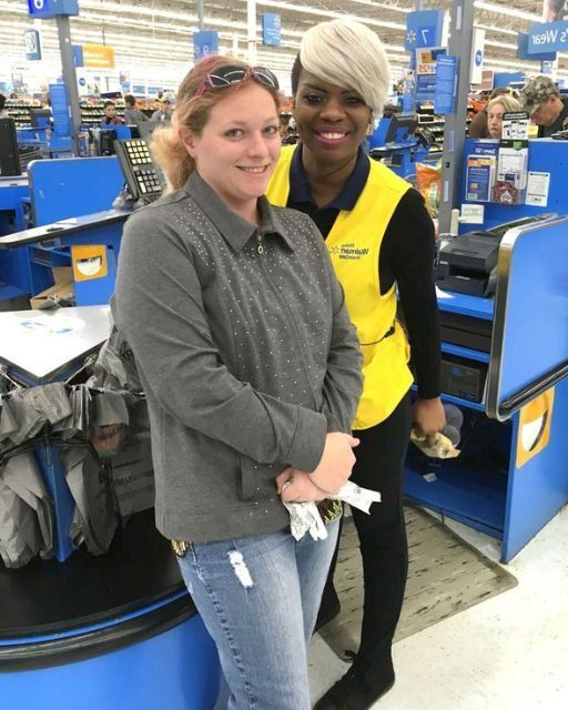 A Walmart cashier gave me money, but my blood ran cold when I looked at the receipt